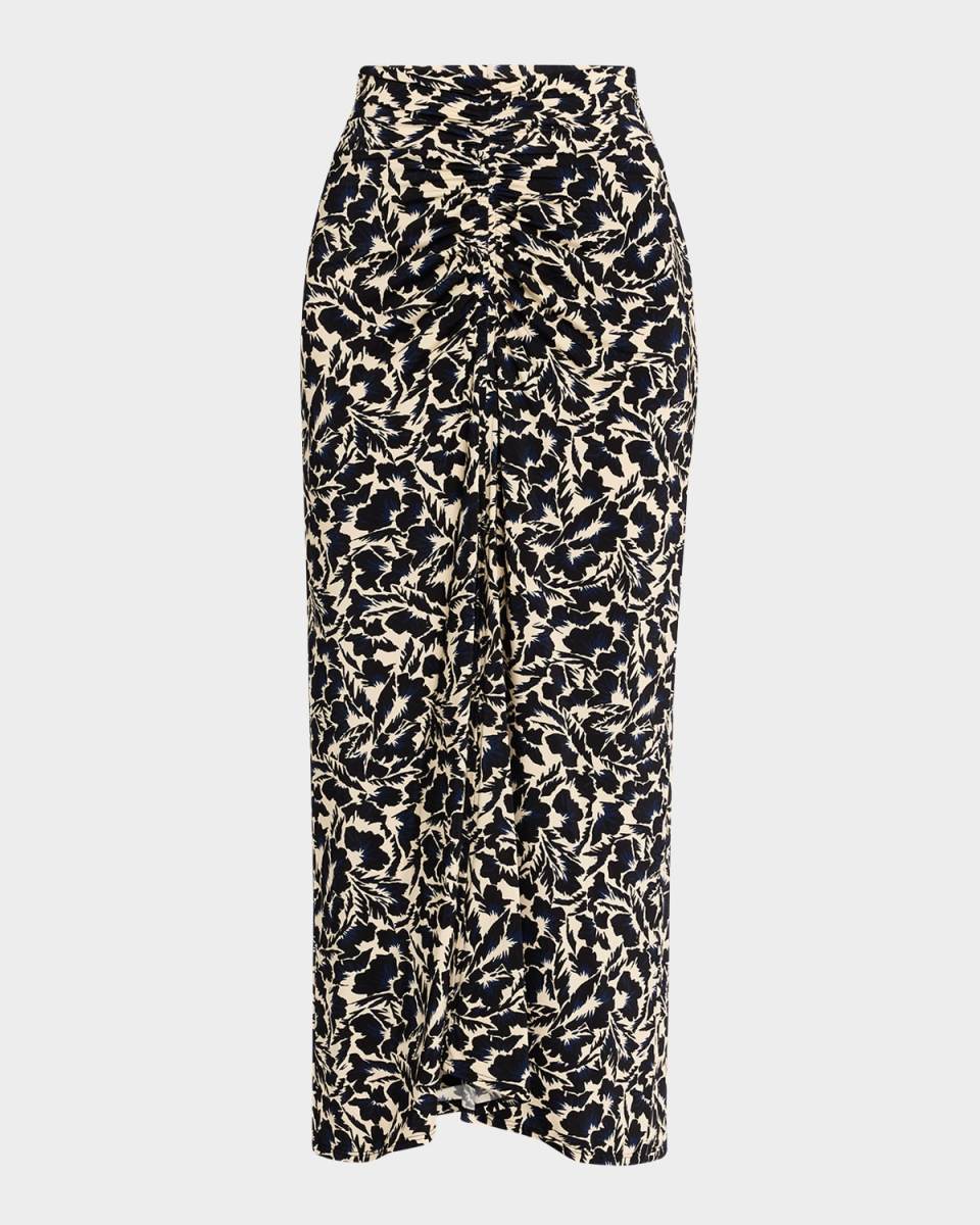 Aurelie Printed Midi Skirt